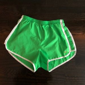 Green Nike Dri-fit Shorts